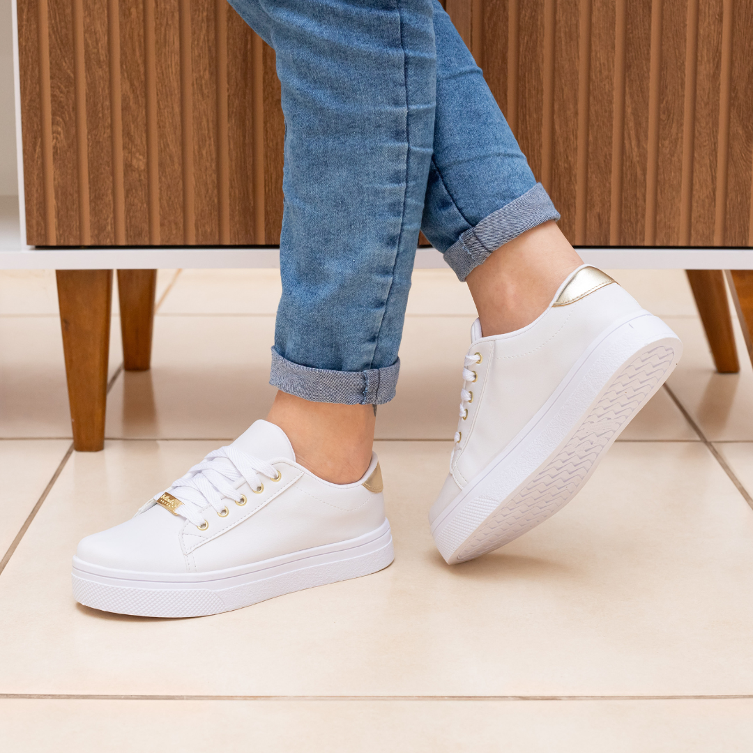 Tênis Casual Bellinda Shine Touch