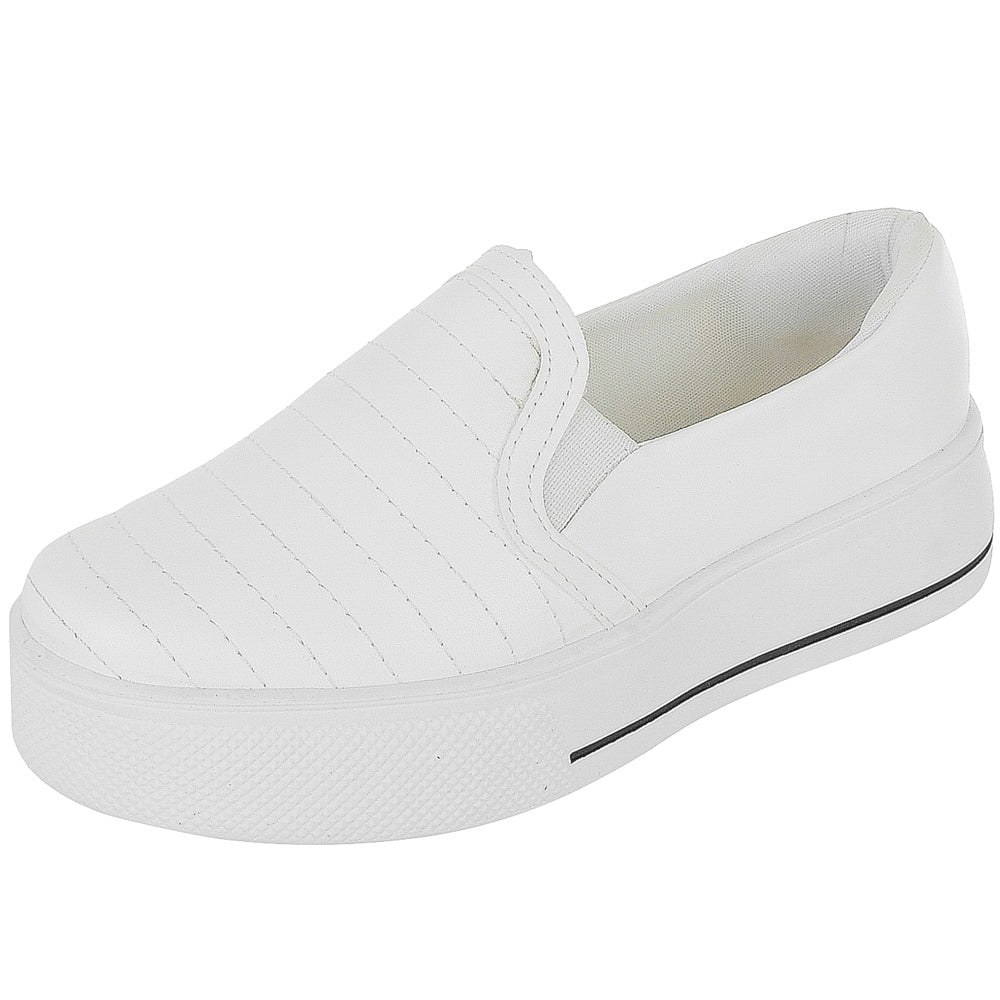 Tênis Slip On Bordado Bellinda Confort Fit