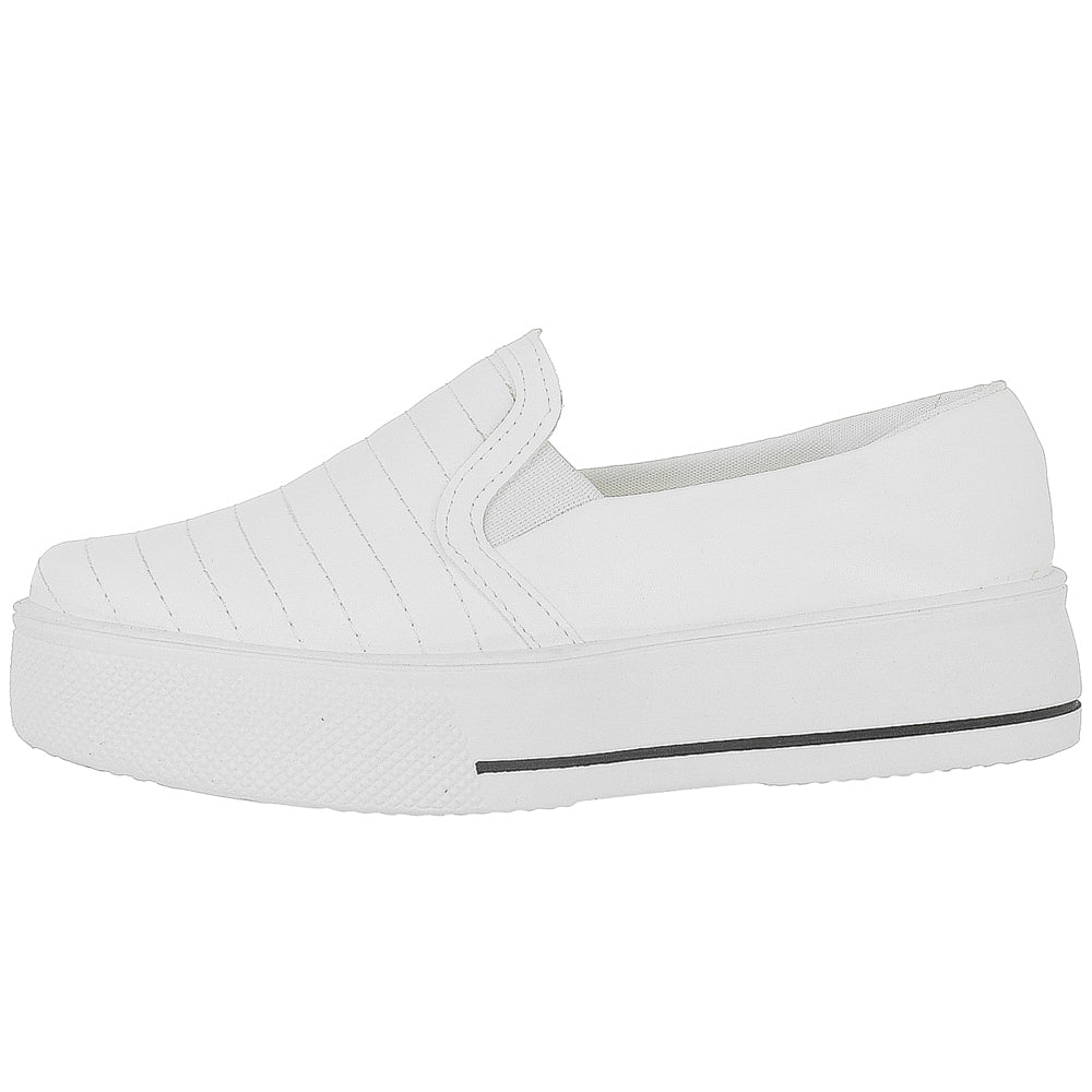 Tênis Slip On Bordado Bellinda Confort Fit