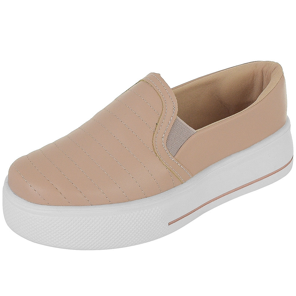 Tênis Slip On Bordado Bellinda Confort Fit