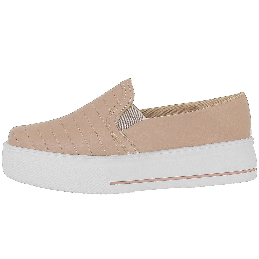 Tênis Slip On Bordado Bellinda Confort Fit