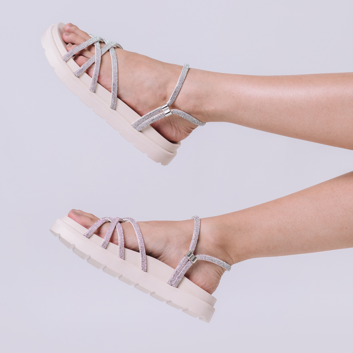 Papete Feminina Bellinda Shine Fit