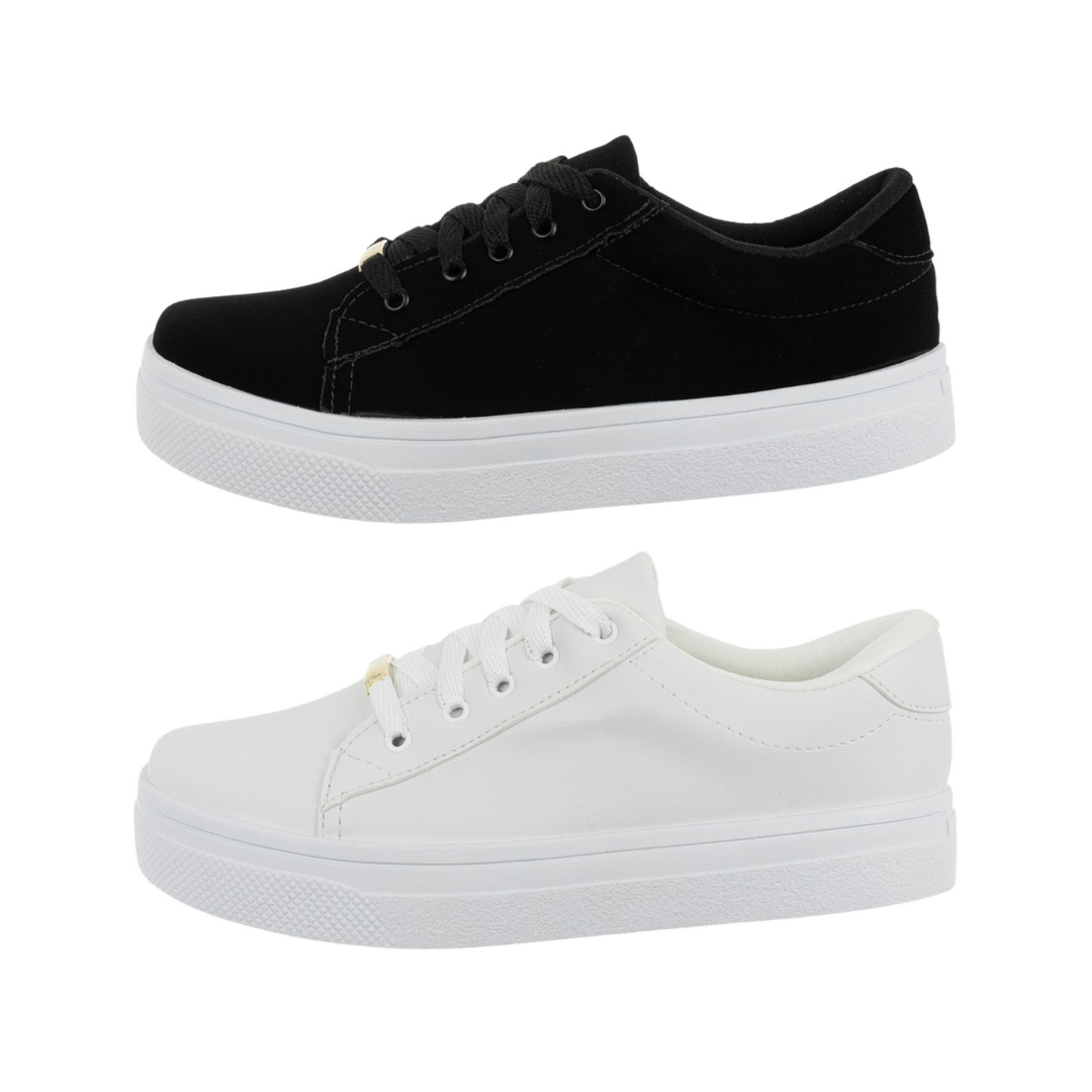 Kit 2 Tênis Casual Bellinda Street Clean