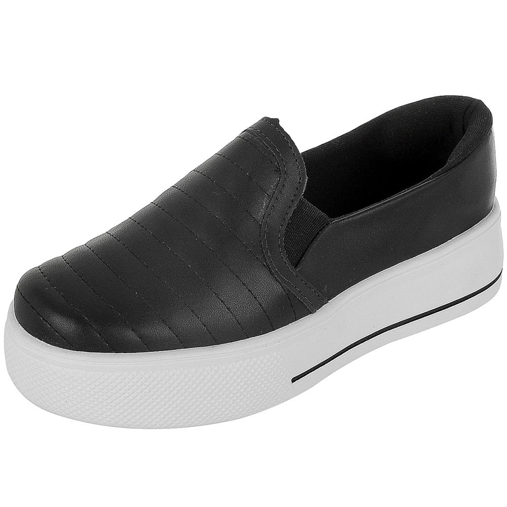 Tênis Slip On Bordado Bellinda Confort Fit