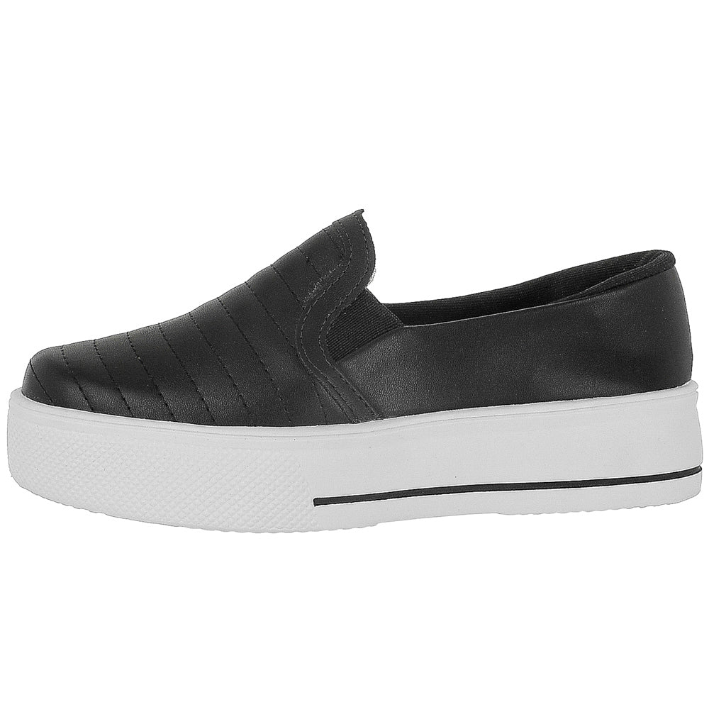 Tênis Slip On Bordado Bellinda Confort Fit