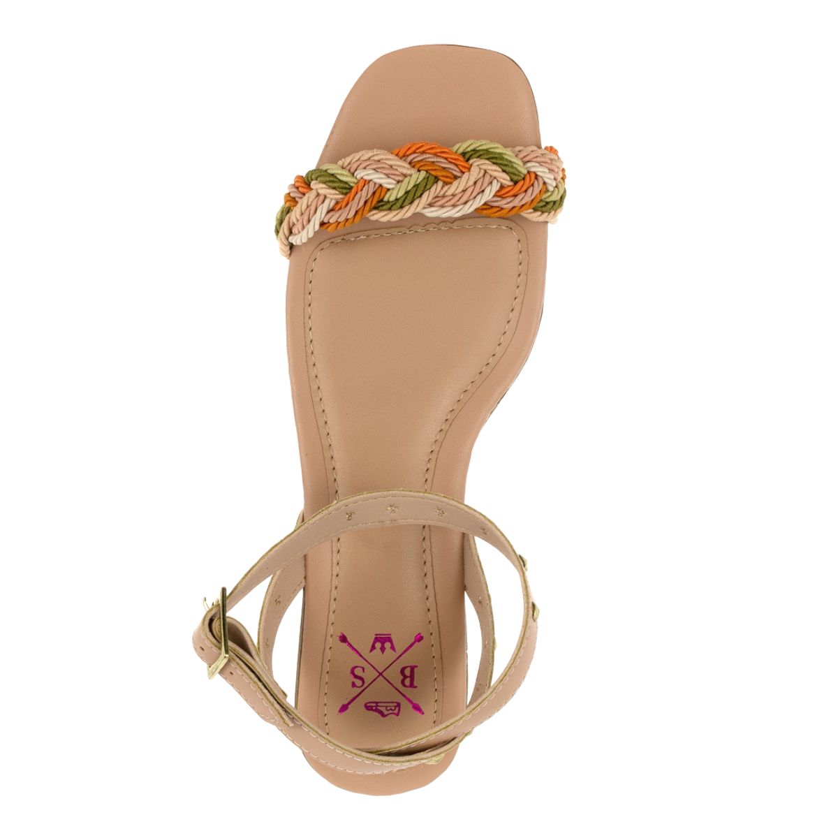 Sandália Bellinda Trança Color